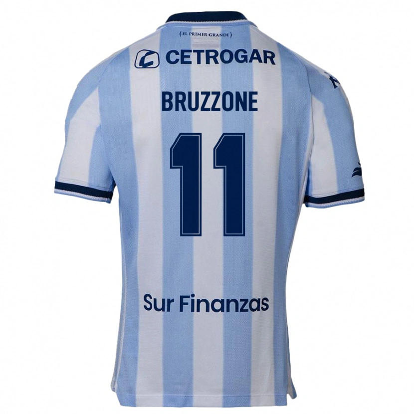 Danxen Hombre Camiseta Vanina Bruzzone #11 Azul Celeste 1ª Equipación 2025/26 La Camisa