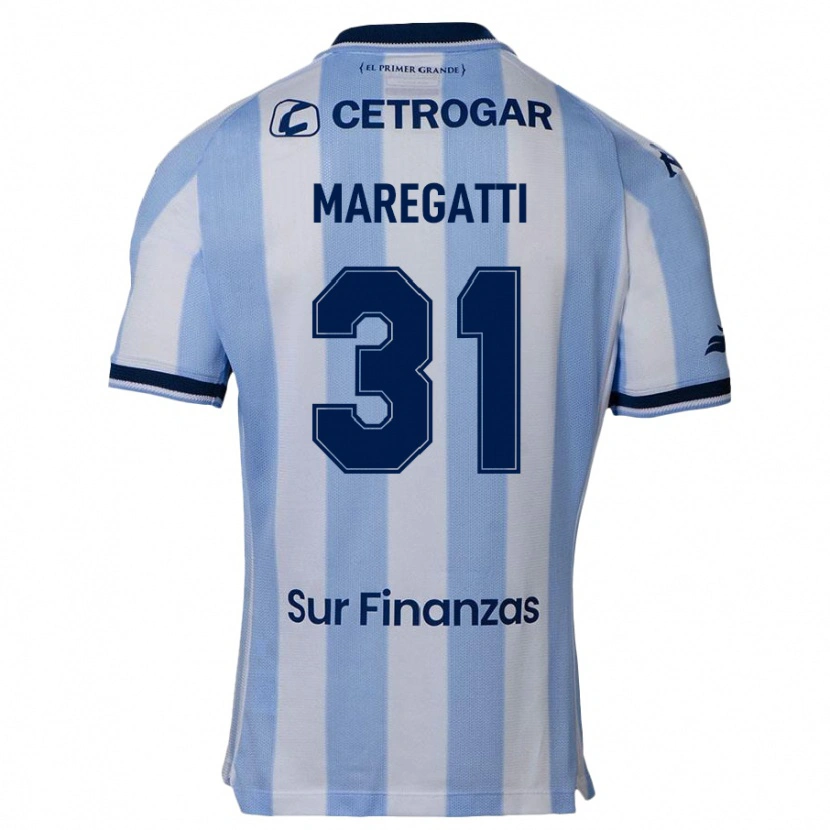 Danxen Hombre Camiseta Dolores Maregatti #31 Azul Celeste 1ª Equipación 2025/26 La Camisa