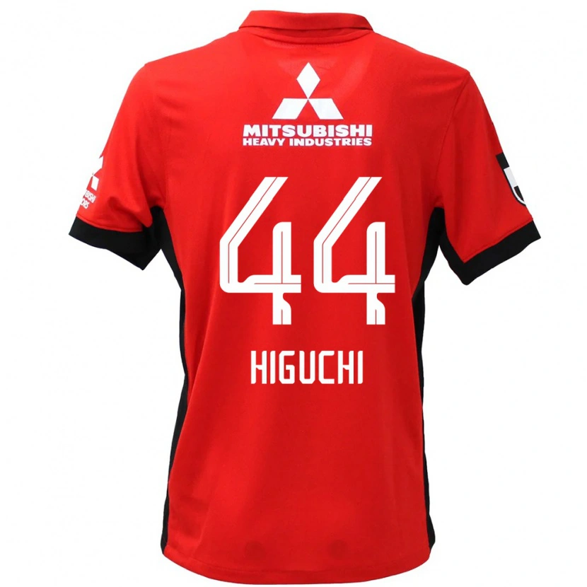 Danxen Hombre Camiseta Yota Higuchi #44 Blanco Negro 1ª Equipación 2025/26 La Camisa