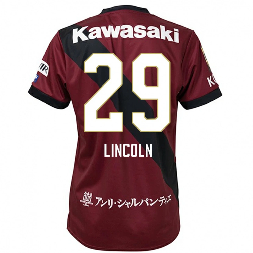 Danxen Hombre Camiseta Lincoln #29 Blanco Negro 1ª Equipación 2025/26 La Camisa
