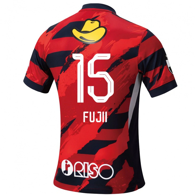 Danxen Hombre Camiseta Tomoya Fujii #15 Blanco Negro 1ª Equipación 2025/26 La Camisa