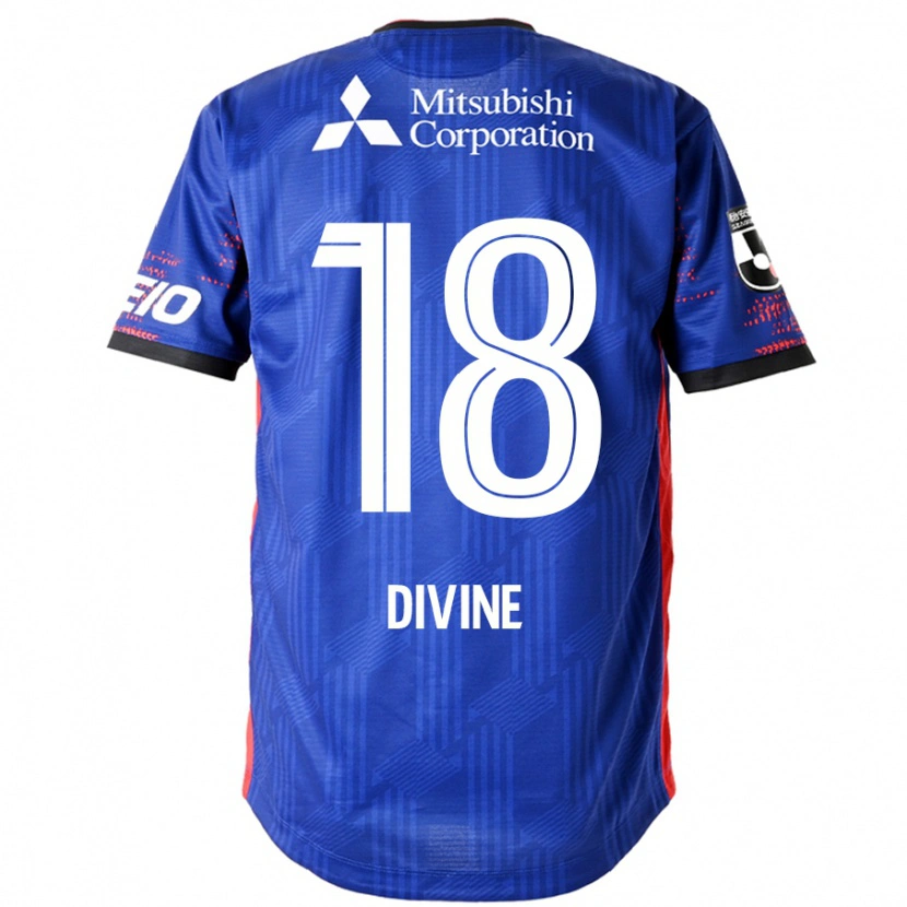 Danxen Hombre Camiseta Divine Chinedu Otani #18 Azul Real Blanco 1ª Equipación 2025/26 La Camisa