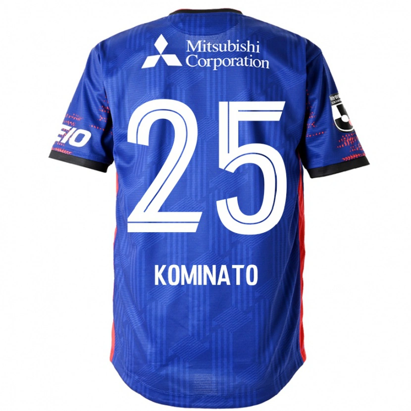 Danxen Hombre Camiseta Tsuna Kominato #25 Azul Real Blanco 1ª Equipación 2025/26 La Camisa