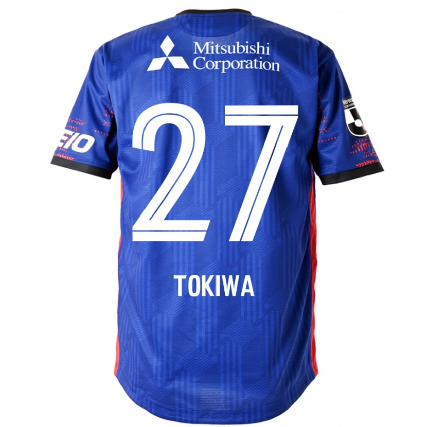 Danxen Hombre Camiseta Kyota Tokiwa #27 Azul Real Blanco 1ª Equipación 2025/26 La Camisa