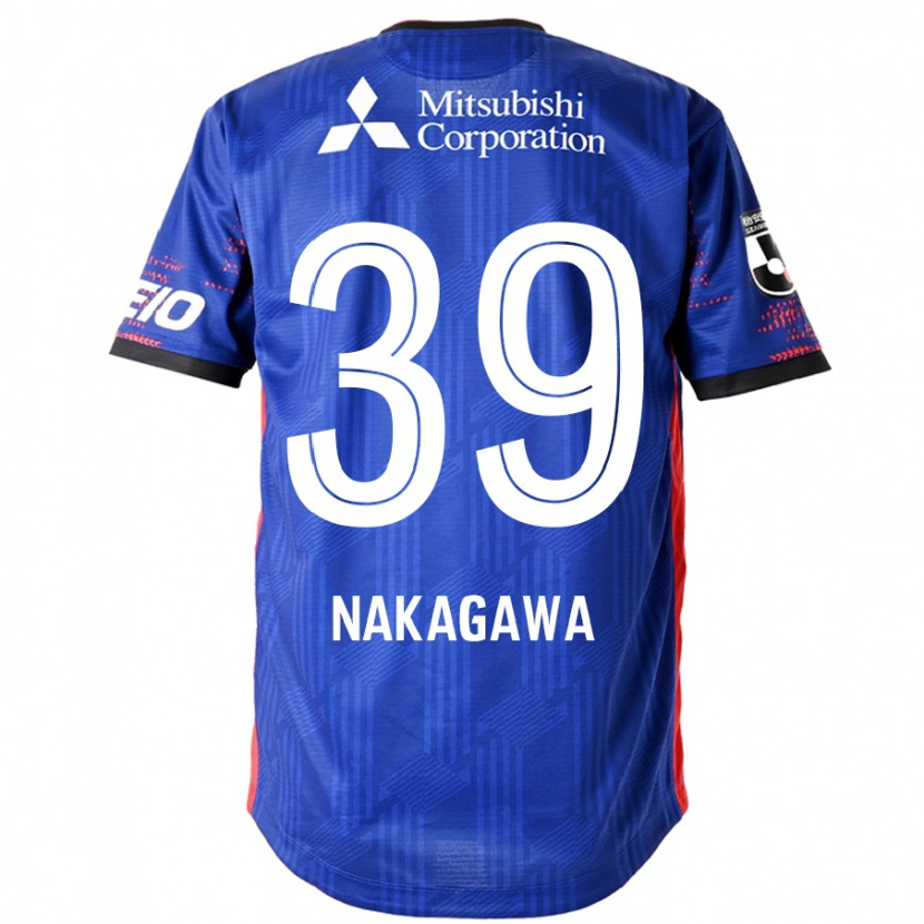 Danxen Hombre Camiseta Teruhito Nakagawa #39 Azul Real Blanco 1ª Equipación 2025/26 La Camisa