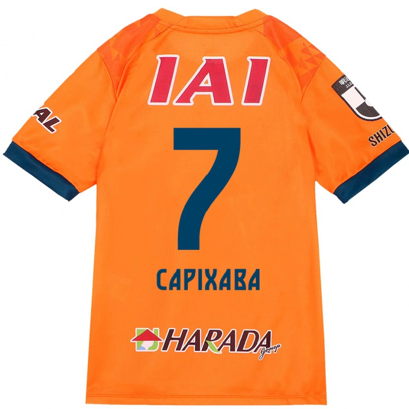 Danxen Hombre Camiseta Capixaba #7 Blanco Azul Real 1ª Equipación 2025/26 La Camisa
