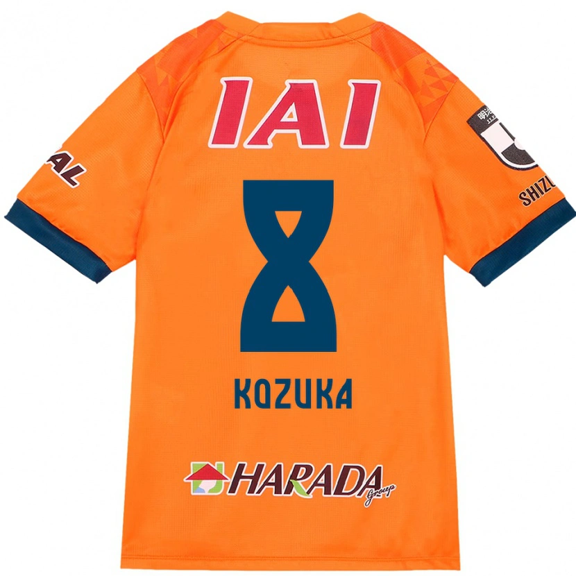 Danxen Hombre Camiseta Kazuki Kozuka #8 Blanco Azul Real 1ª Equipación 2025/26 La Camisa