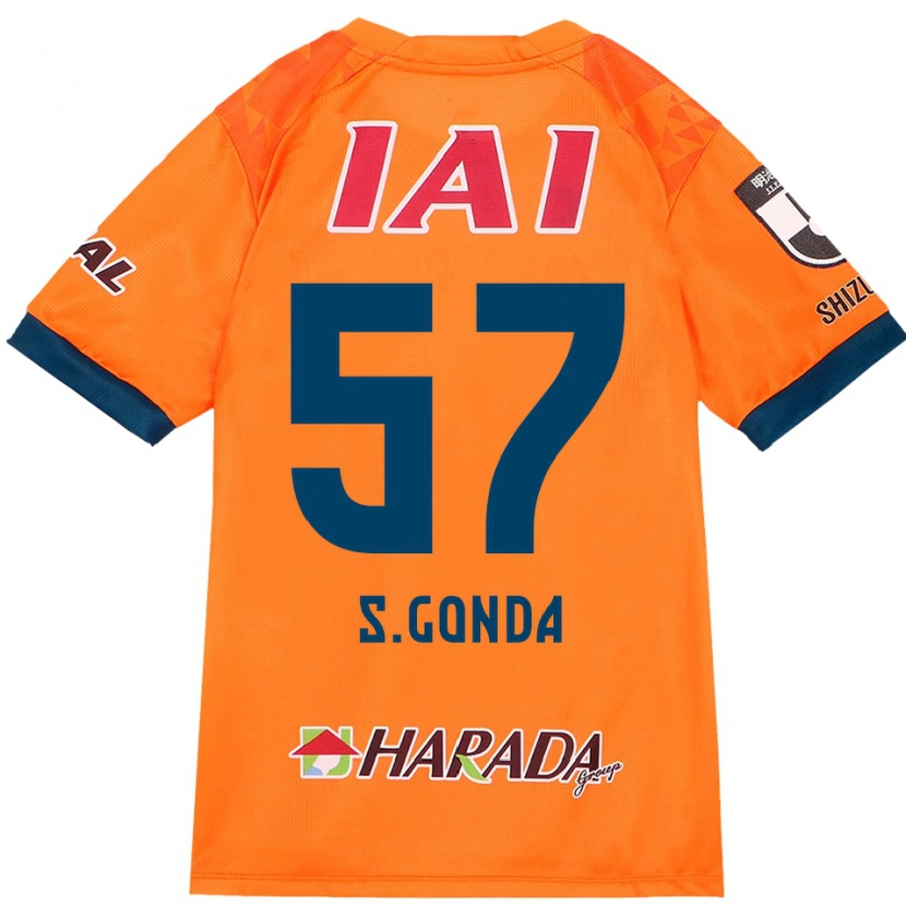 Danxen Hombre Camiseta Shuichi Gonda #57 Blanco Azul Real 1ª Equipación 2025/26 La Camisa