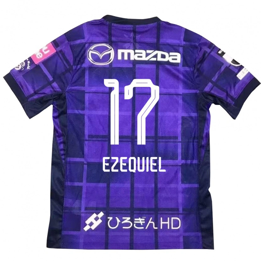 Danxen Hombre Camiseta Ezequiel #17 Blanco Naranja 1ª Equipación 2025/26 La Camisa