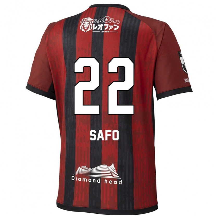 Danxen Hombre Camiseta Kinglord Safo #22 Azul Rojo 1ª Equipación 2025/26 La Camisa