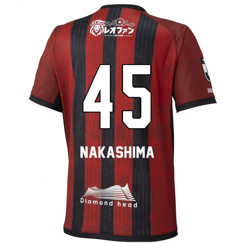 Danxen Hombre Camiseta Taika Nakashima #45 Azul Rojo 1ª Equipación 2025/26 La Camisa