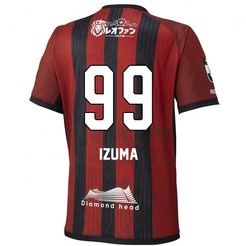 Danxen Hombre Camiseta Shido Izuma #99 Azul Rojo 1ª Equipación 2025/26 La Camisa