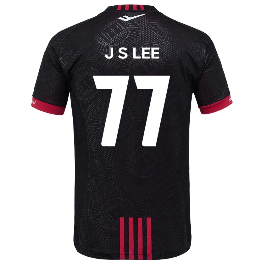 Danxen Hombre Camiseta Seung-Joon Lee #77 Blanco Negro 1ª Equipación 2025/26 La Camisa