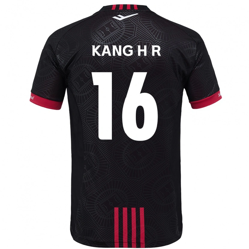 Danxen Hombre Camiseta Kang Hye-Rim #16 Blanco Negro 1ª Equipación 2025/26 La Camisa