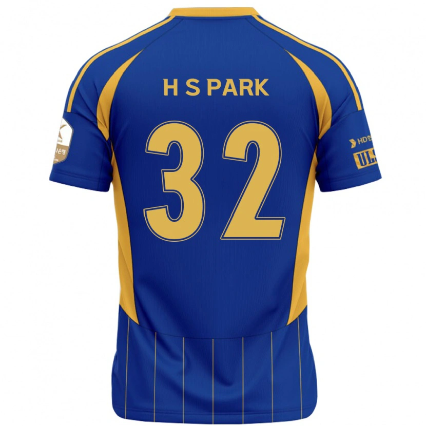Danxen Hombre Camiseta Sung-Hyun Park #32 Blanco Azul Celeste 1ª Equipación 2025/26 La Camisa