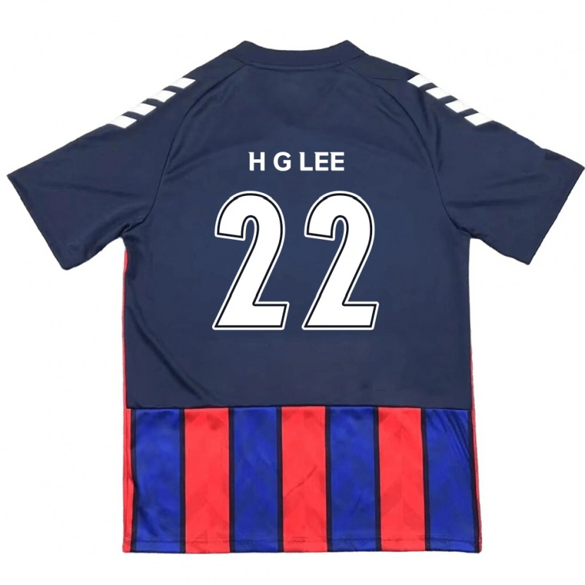 Danxen Hombre Camiseta Gwang-Hyeok Lee #22 Blanquecino Rojo 1ª Equipación 2025/26 La Camisa