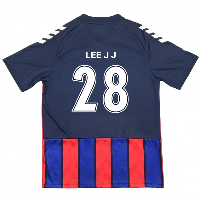 Danxen Hombre Camiseta Lee Jin-Joo #28 Azul Real Rojo 1ª Equipación 2025/26 La Camisa