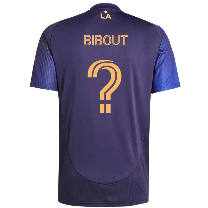 Danxen Hombre Camiseta Aaron Bibout #0 Blanco Amarillo 2ª Equipación 2025/26 La Camisa