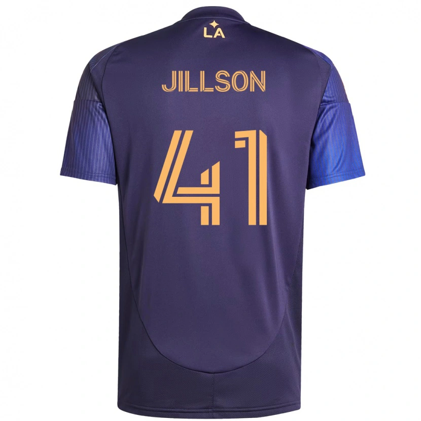 Danxen Hombre Camiseta Simon Jillson #41 Blanco Amarillo 2ª Equipación 2025/26 La Camisa