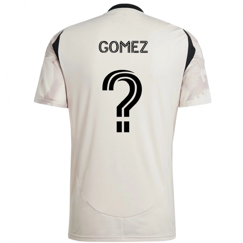 Danxen Hombre Camiseta Alex Gomez #0 Rojo Negro 2ª Equipación 2025/26 La Camisa