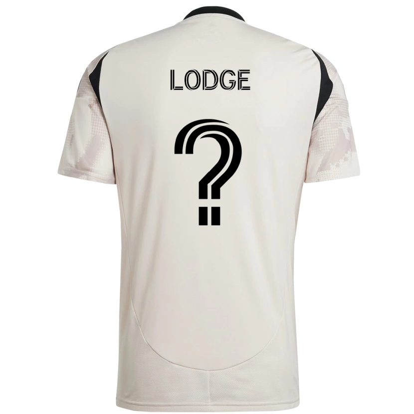 Danxen Hombre Camiseta Eric Lodge #0 Rojo Negro 2ª Equipación 2025/26 La Camisa