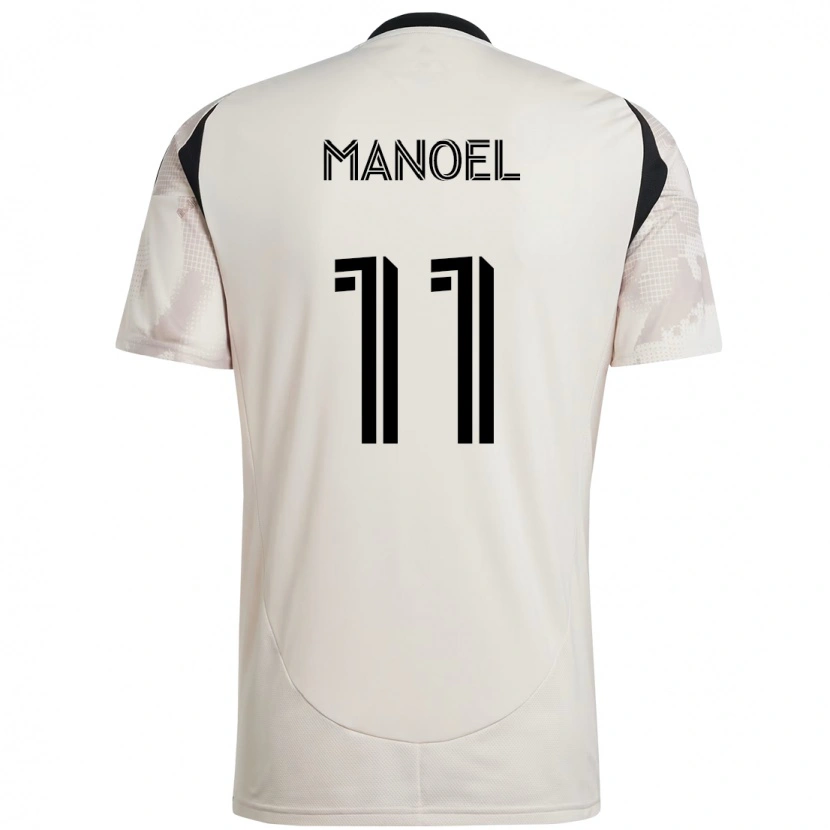 Danxen Hombre Camiseta Elias Manoel #11 Rojo Negro 2ª Equipación 2025/26 La Camisa