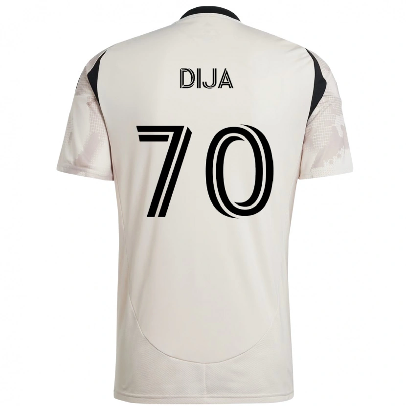 Danxen Hombre Camiseta Dija #70 Rojo Negro 2ª Equipación 2025/26 La Camisa