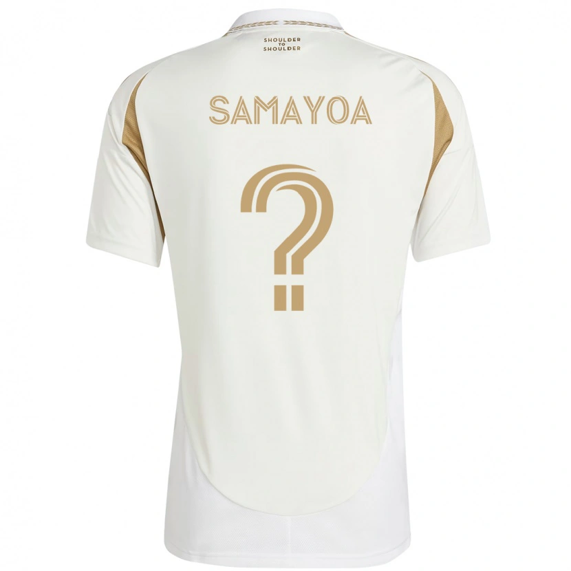 Danxen Hombre Camiseta Adriano Samayoa #0 Negro Marrón 2ª Equipación 2025/26 La Camisa