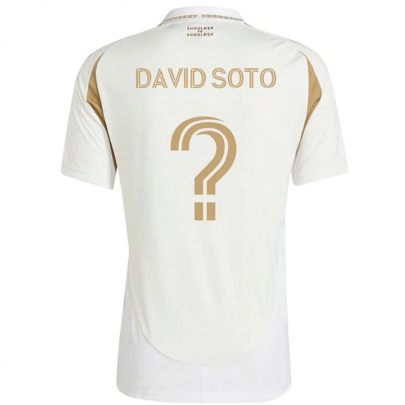 Danxen Hombre Camiseta David Soto #0 Negro Marrón 2ª Equipación 2025/26 La Camisa
