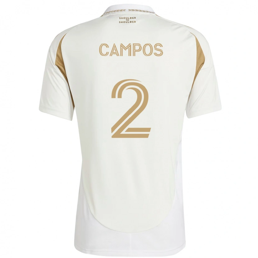 Danxen Hombre Camiseta Omar Campos #2 Negro Marrón 2ª Equipación 2025/26 La Camisa
