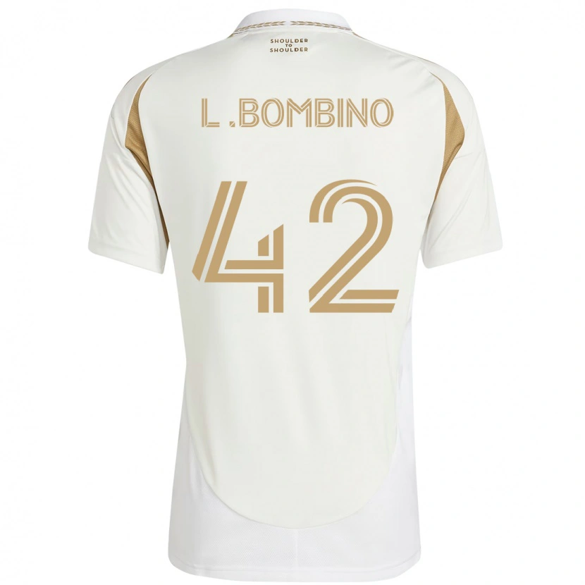 Danxen Hombre Camiseta Luca Bombino #42 Negro Marrón 2ª Equipación 2025/26 La Camisa