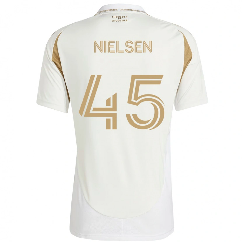 Danxen Hombre Camiseta Kenny Nielsen #45 Negro Marrón 2ª Equipación 2025/26 La Camisa