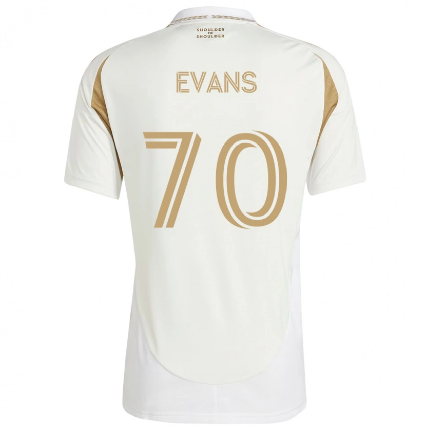 Danxen Hombre Camiseta Matthew Evans #70 Negro Marrón 2ª Equipación 2025/26 La Camisa