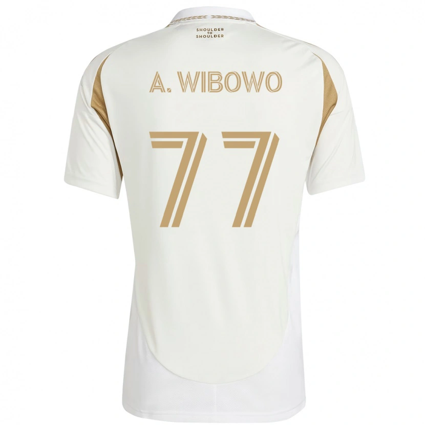 Danxen Hombre Camiseta Adrian Wibowo #77 Negro Marrón 2ª Equipación 2025/26 La Camisa