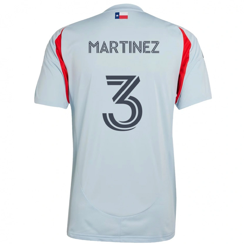 Danxen Hombre Camiseta José Antonio Martínez #3 Rojo Azul Marino 2ª Equipación 2025/26 La Camisa