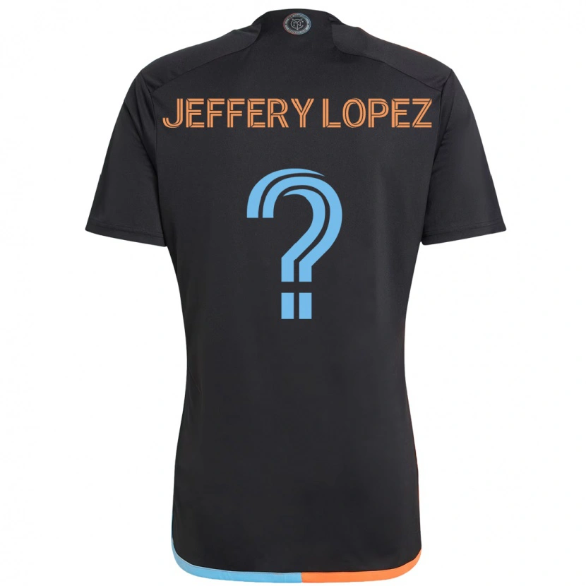 Danxen Hombre Camiseta Jeffery López #0 Azul Claro 2ª Equipación 2025/26 La Camisa