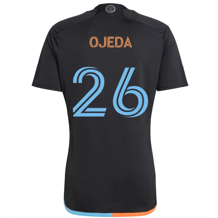 Danxen Hombre Camiseta Agustín Ojeda #26 Azul Claro 2ª Equipación 2025/26 La Camisa