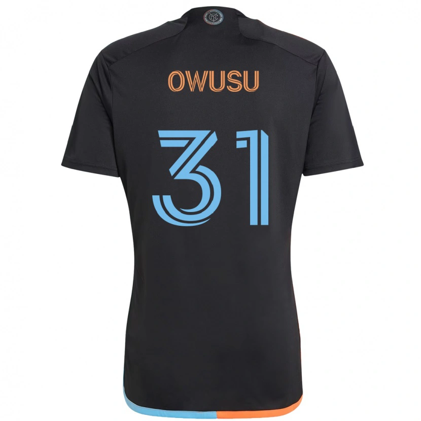 Danxen Hombre Camiseta Samuel Owusu #31 Azul Claro 2ª Equipación 2025/26 La Camisa