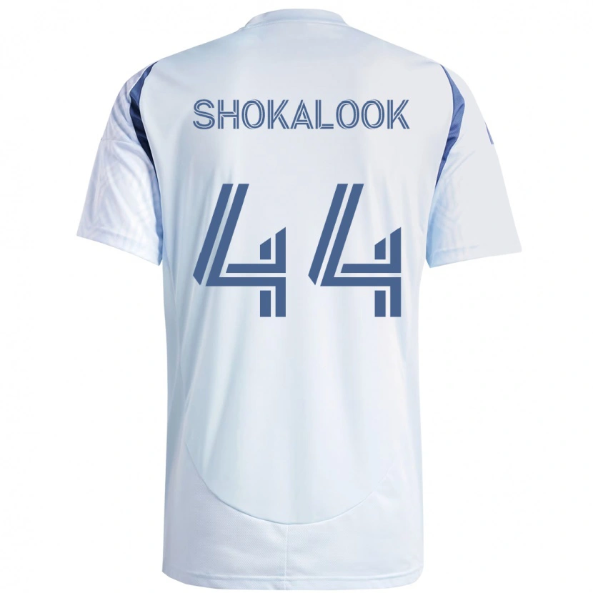 Danxen Hombre Camiseta Jason Shokalook #44 Azul Celeste Claro Azul 2ª Equipación 2025/26 La Camisa