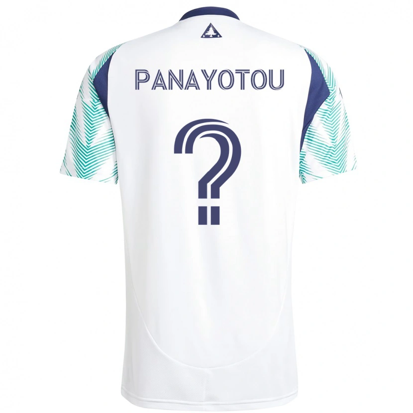 Danxen Hombre Camiseta Jack Panayotou #0 Azul Rojo 2ª Equipación 2025/26 La Camisa