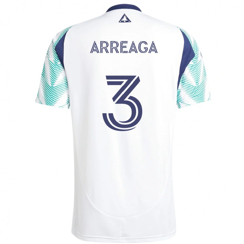 Danxen Hombre Camiseta Xavier Arreaga #3 Azul Rojo 2ª Equipación 2025/26 La Camisa