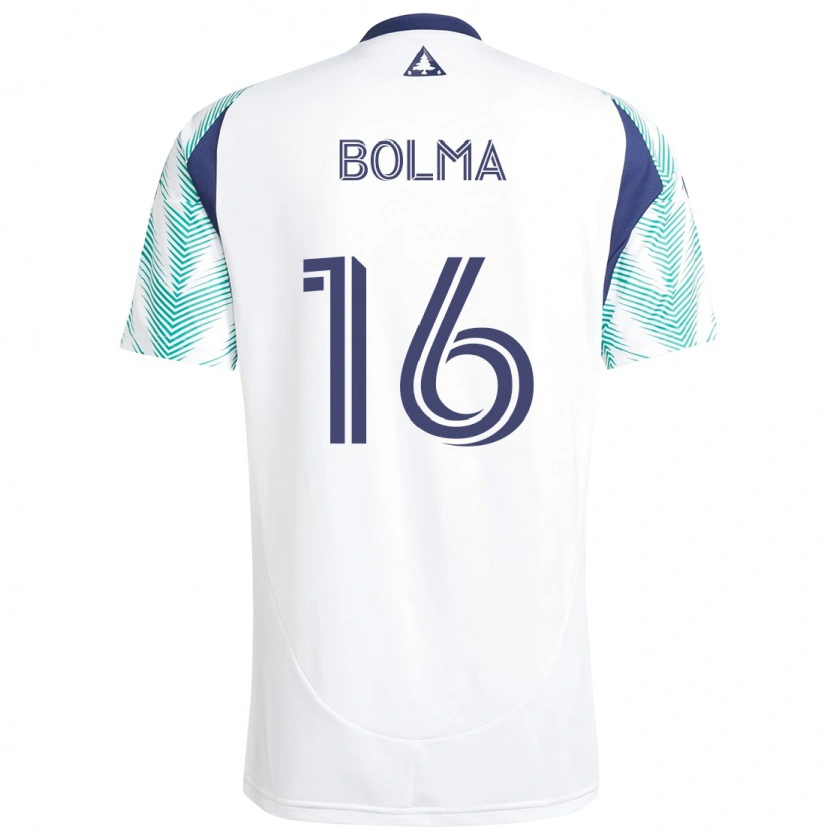 Danxen Hombre Camiseta Josh Bolma #16 Azul Rojo 2ª Equipación 2025/26 La Camisa