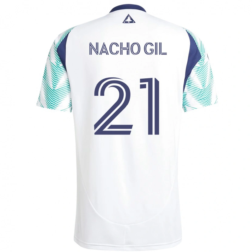 Danxen Hombre Camiseta Nacho Gil #21 Azul Rojo 2ª Equipación 2025/26 La Camisa