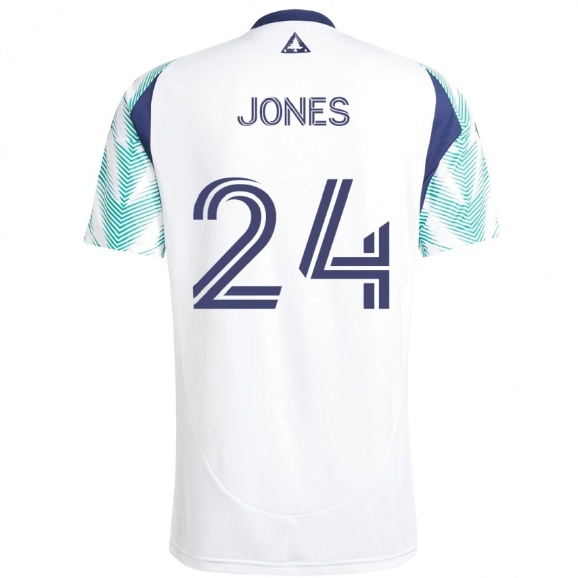 Danxen Hombre Camiseta Dejuan Jones #24 Azul Rojo 2ª Equipación 2025/26 La Camisa