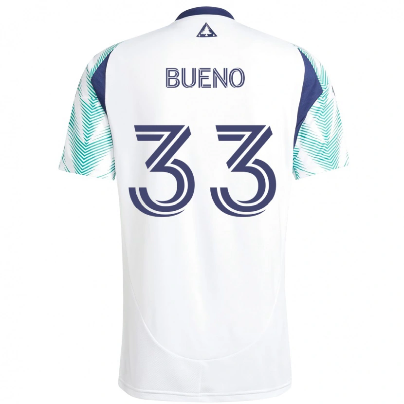 Danxen Hombre Camiseta Brandonn Bueno #33 Azul Rojo 2ª Equipación 2025/26 La Camisa