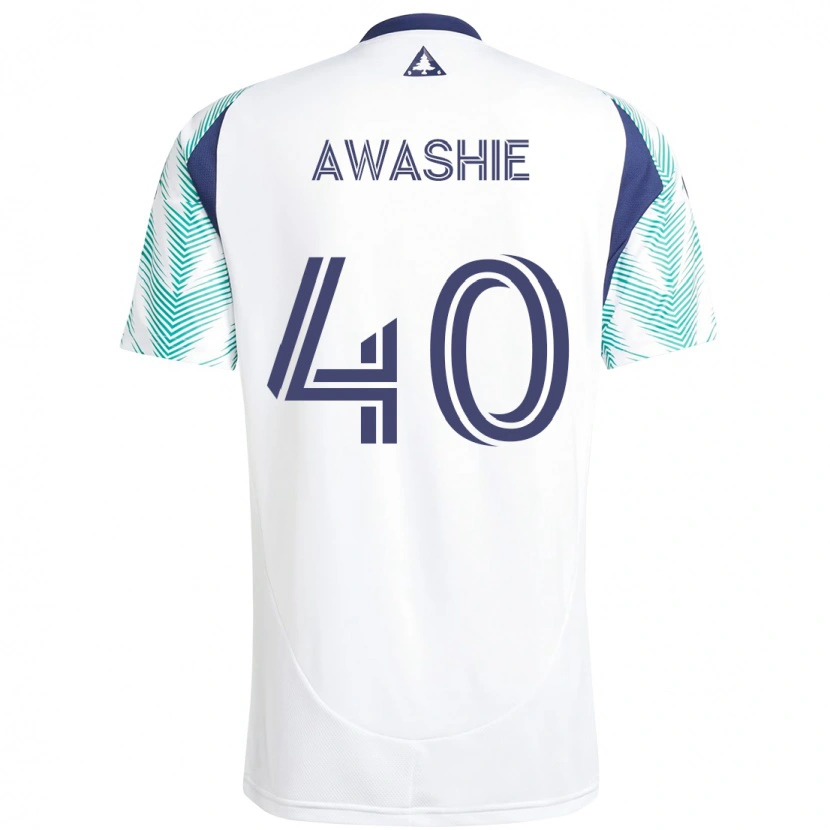 Danxen Hombre Camiseta Ben Awashie #40 Azul Rojo 2ª Equipación 2025/26 La Camisa