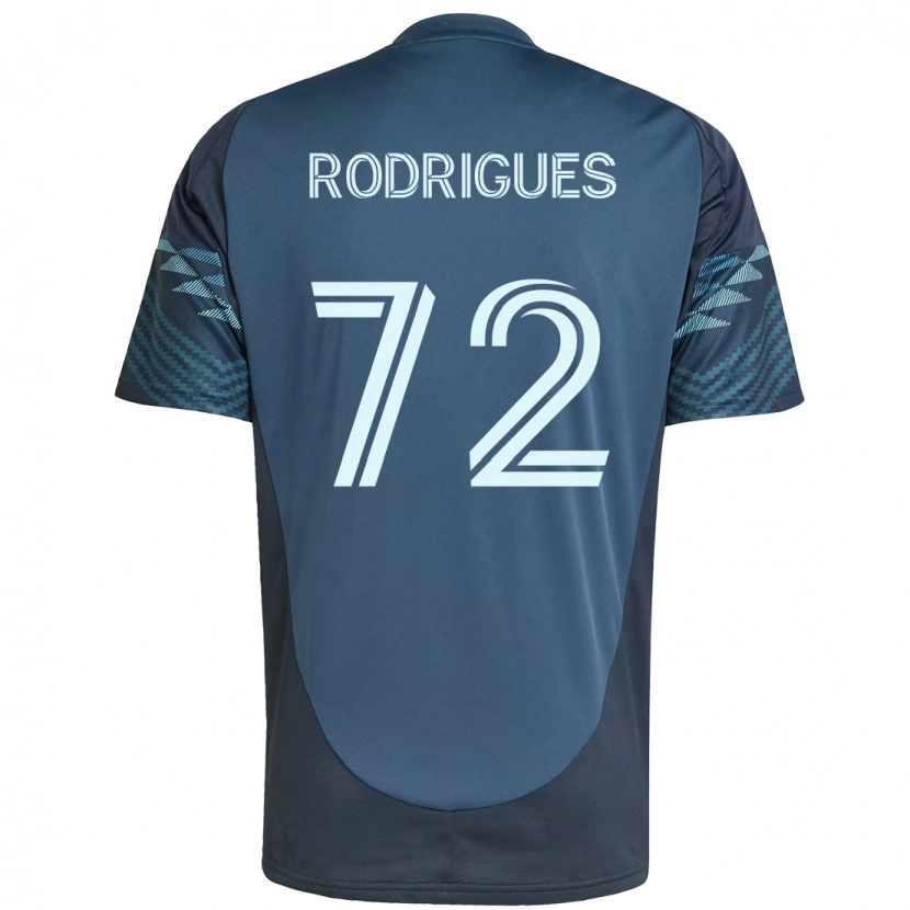 Danxen Hombre Camiseta Braudílio Rodrigues #72 Verde Blanco 2ª Equipación 2025/26 La Camisa