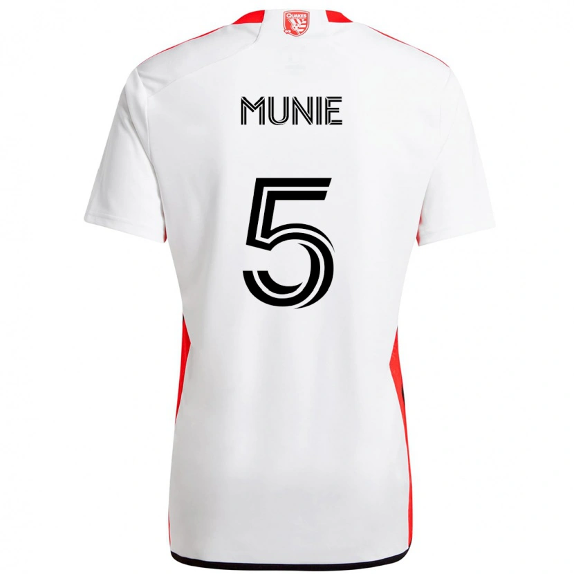 Danxen Hombre Camiseta Daniel Munie #5 Negro Azul Oscuro 2ª Equipación 2025/26 La Camisa