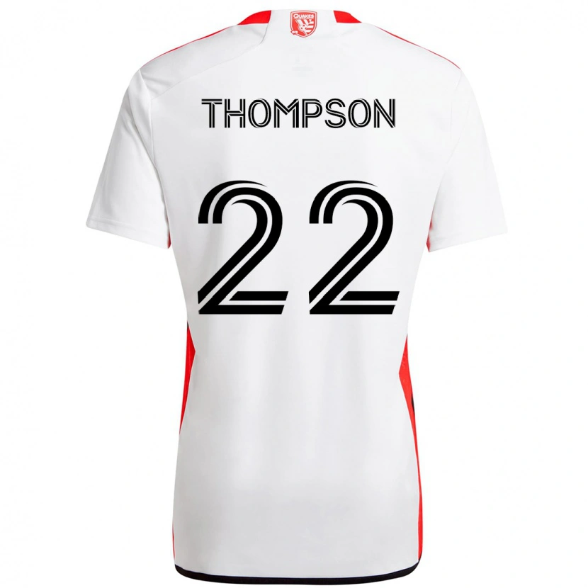 Danxen Hombre Camiseta Tommy Thompson #22 Negro Azul Oscuro 2ª Equipación 2025/26 La Camisa