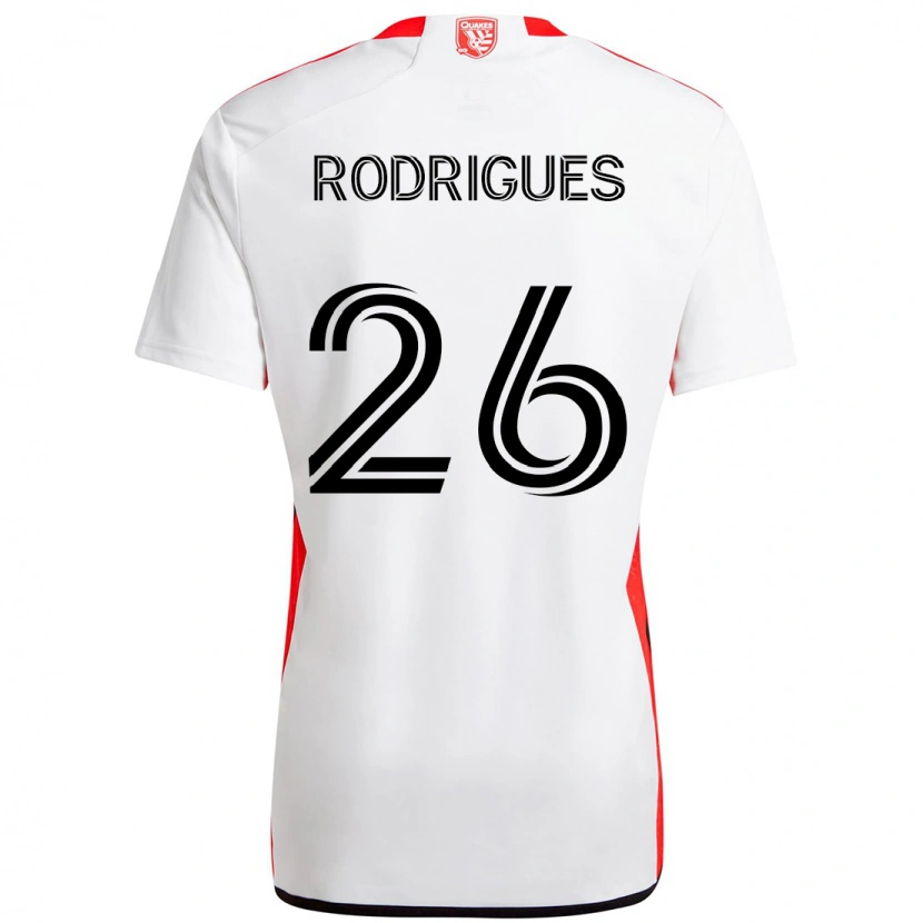 Danxen Hombre Camiseta Rodrigues #26 Negro Azul Oscuro 2ª Equipación 2025/26 La Camisa